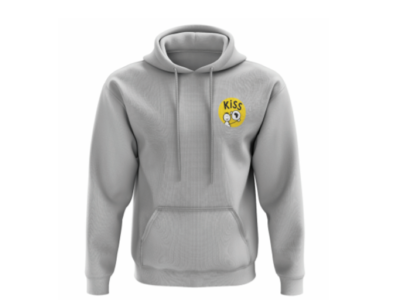 Hoodie non zip grey