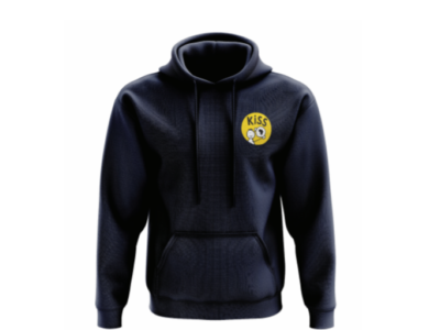 Hoodie non zip navy